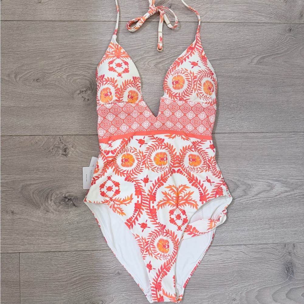 Reiss One Piece Swimsuit deep V brand new with tag